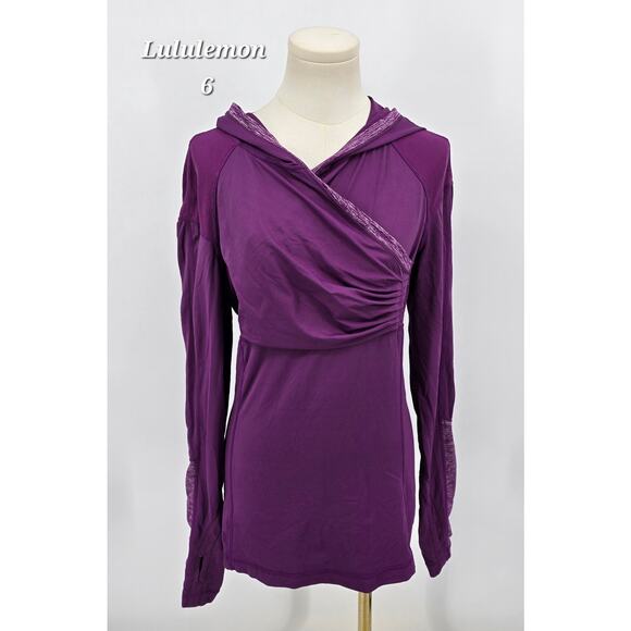Lululemon Run: For Your Life Pullover Hoodie – Dewberry 6 - Picture 1 of 8